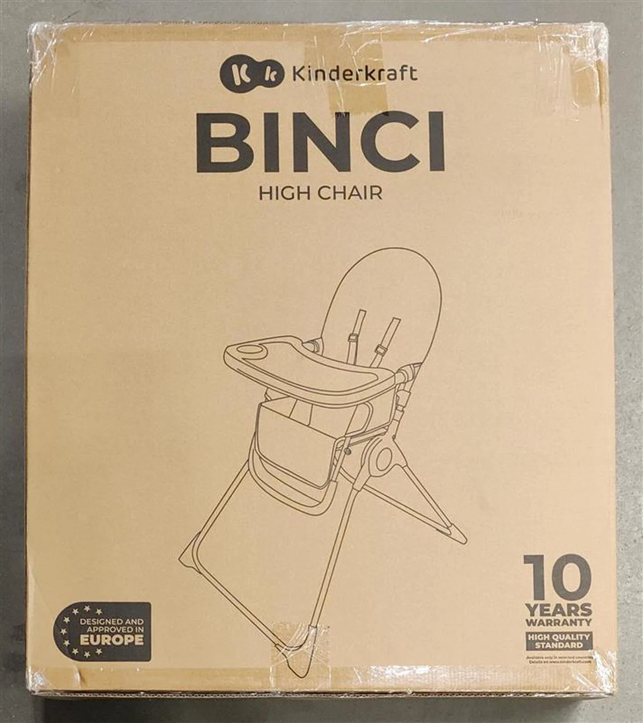 Maitinimo kėdutė KinderKraft Binci