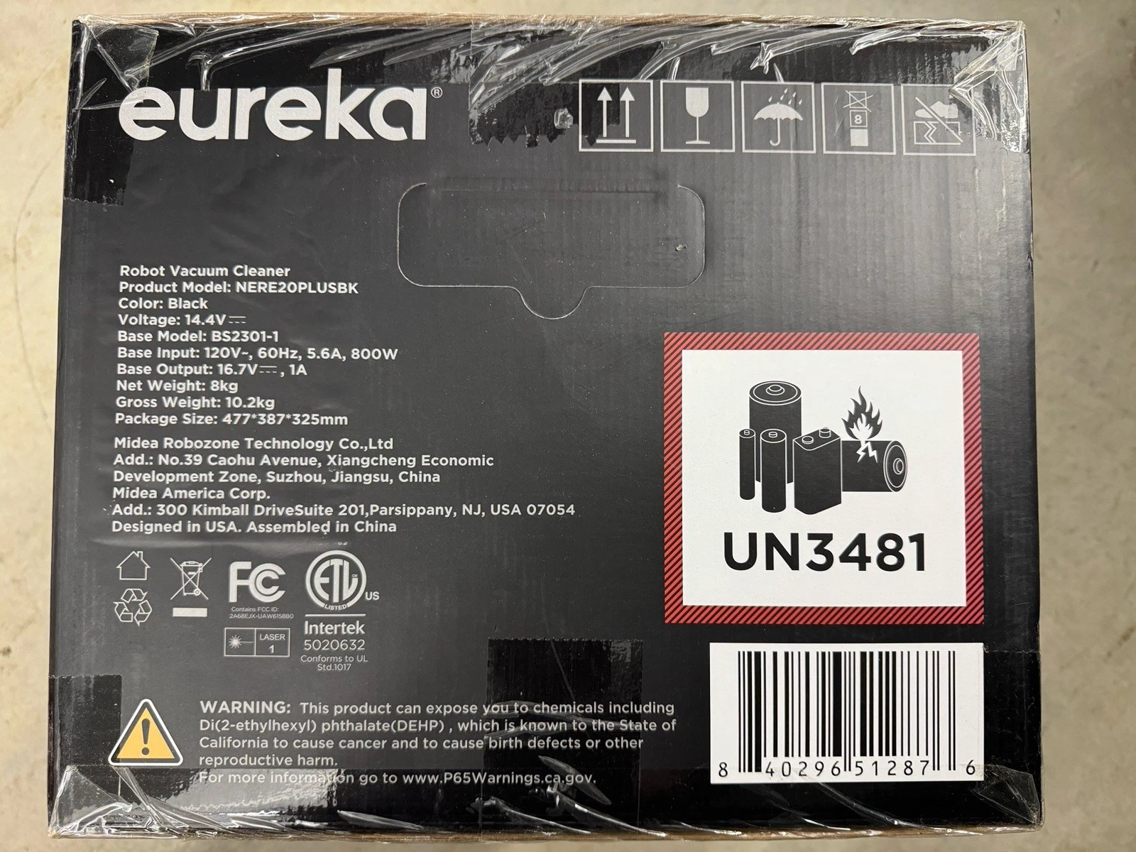 Eureka robotas siurblys