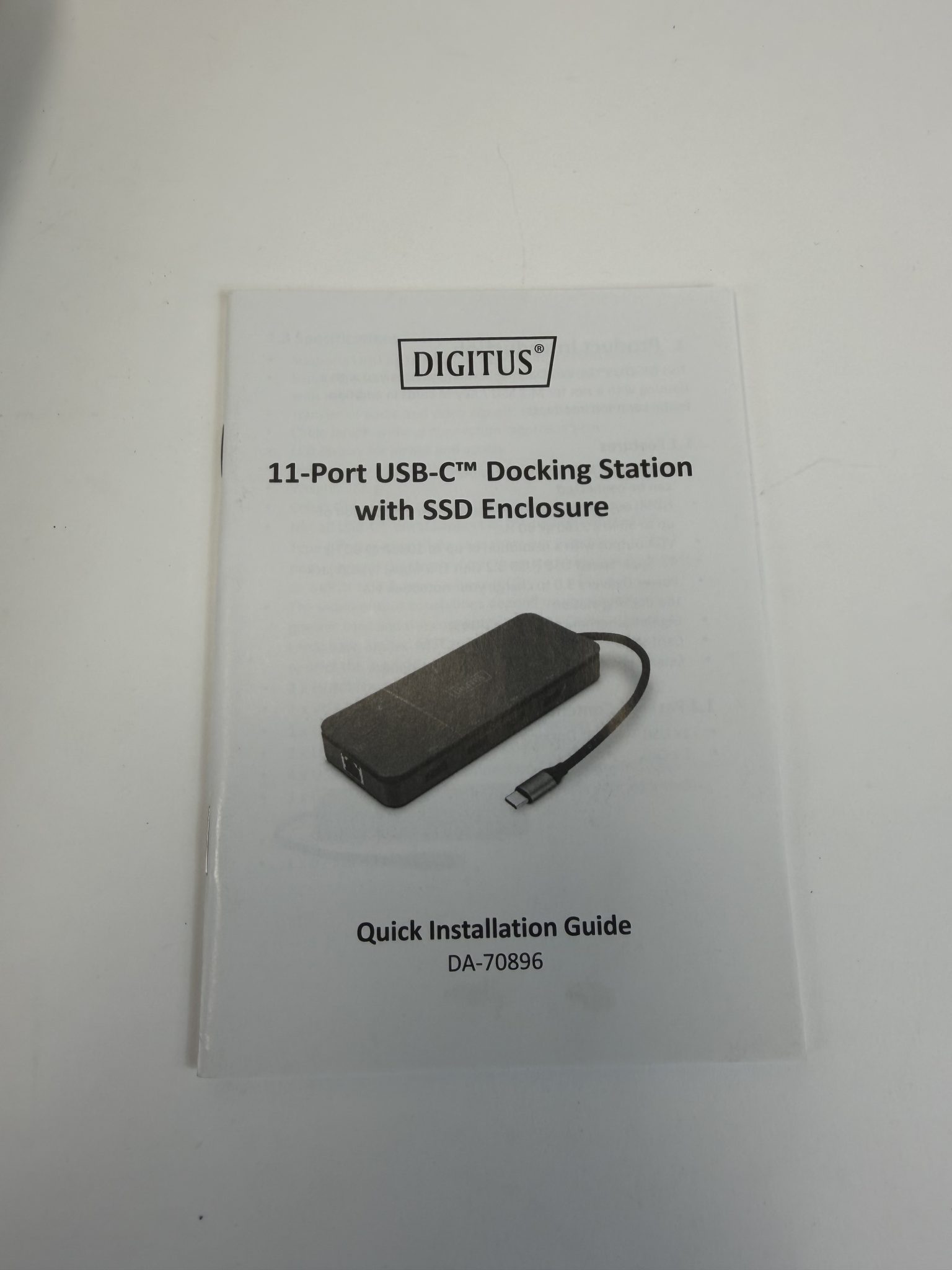DIGITUS DA-70896 USB-C 11 jungčių