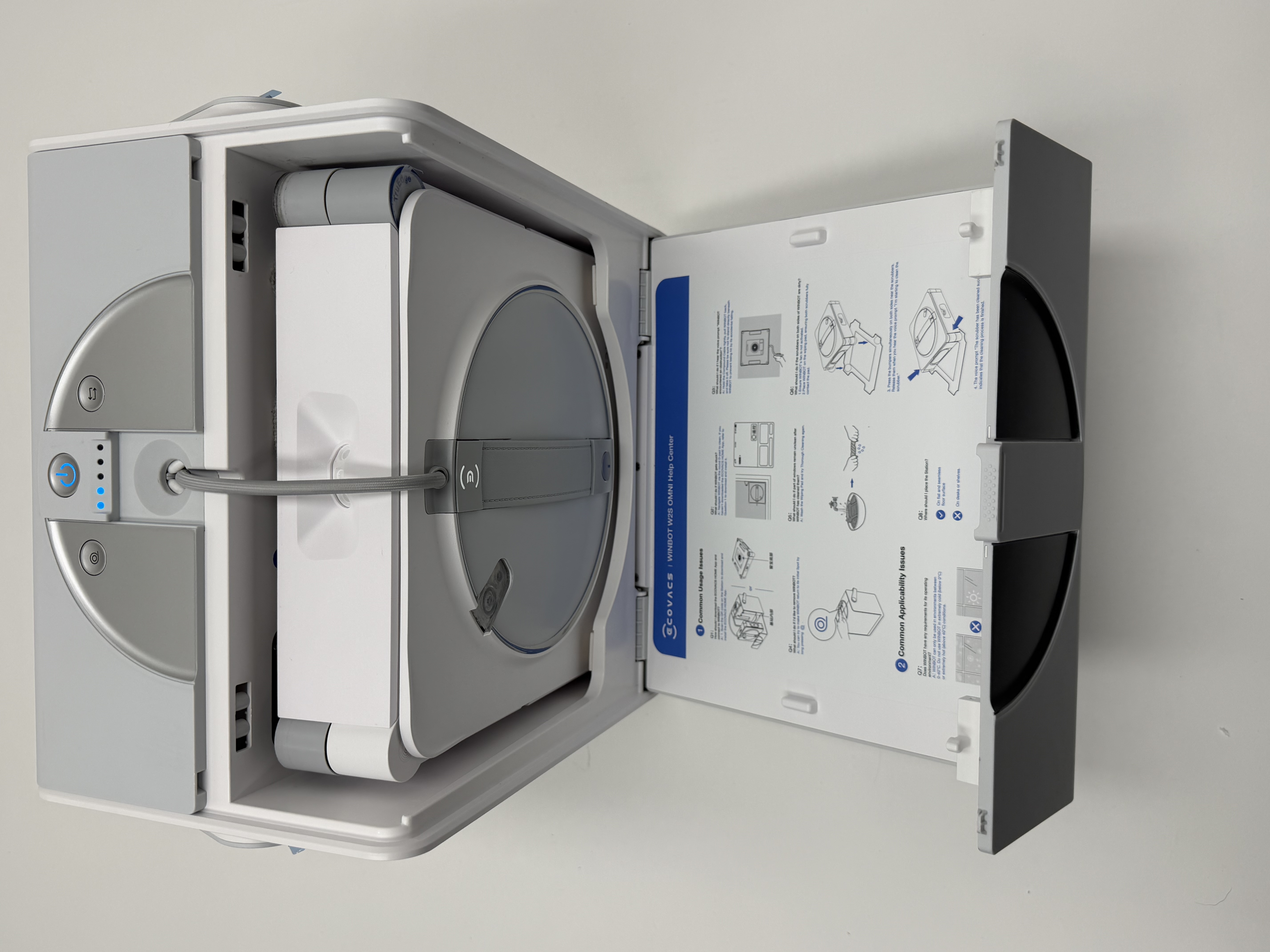 Ecovacs WINBOT W2S Omni langų valymo robotas
