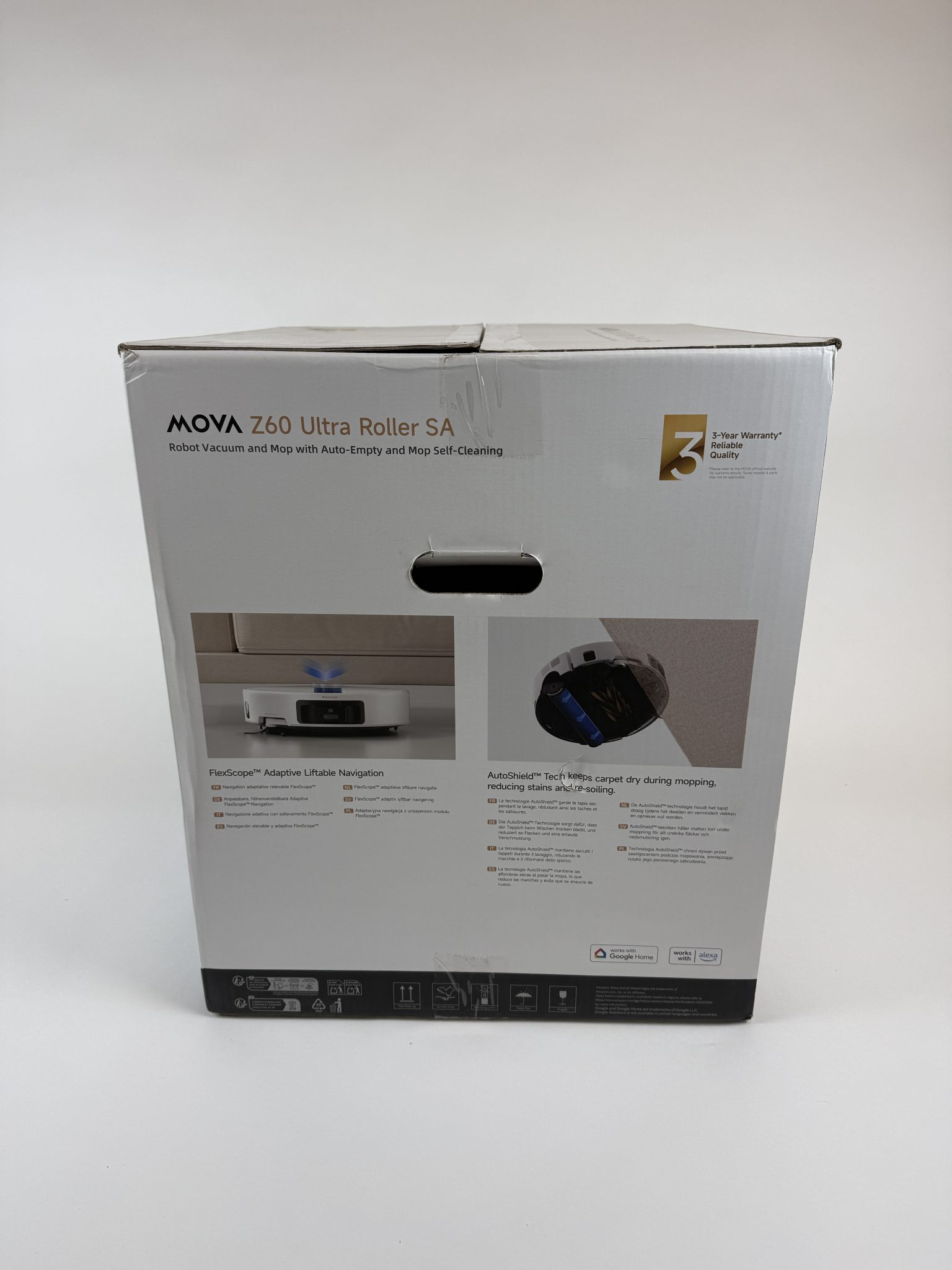MOVA Z60 Ultra Roller SA robotas siurblys