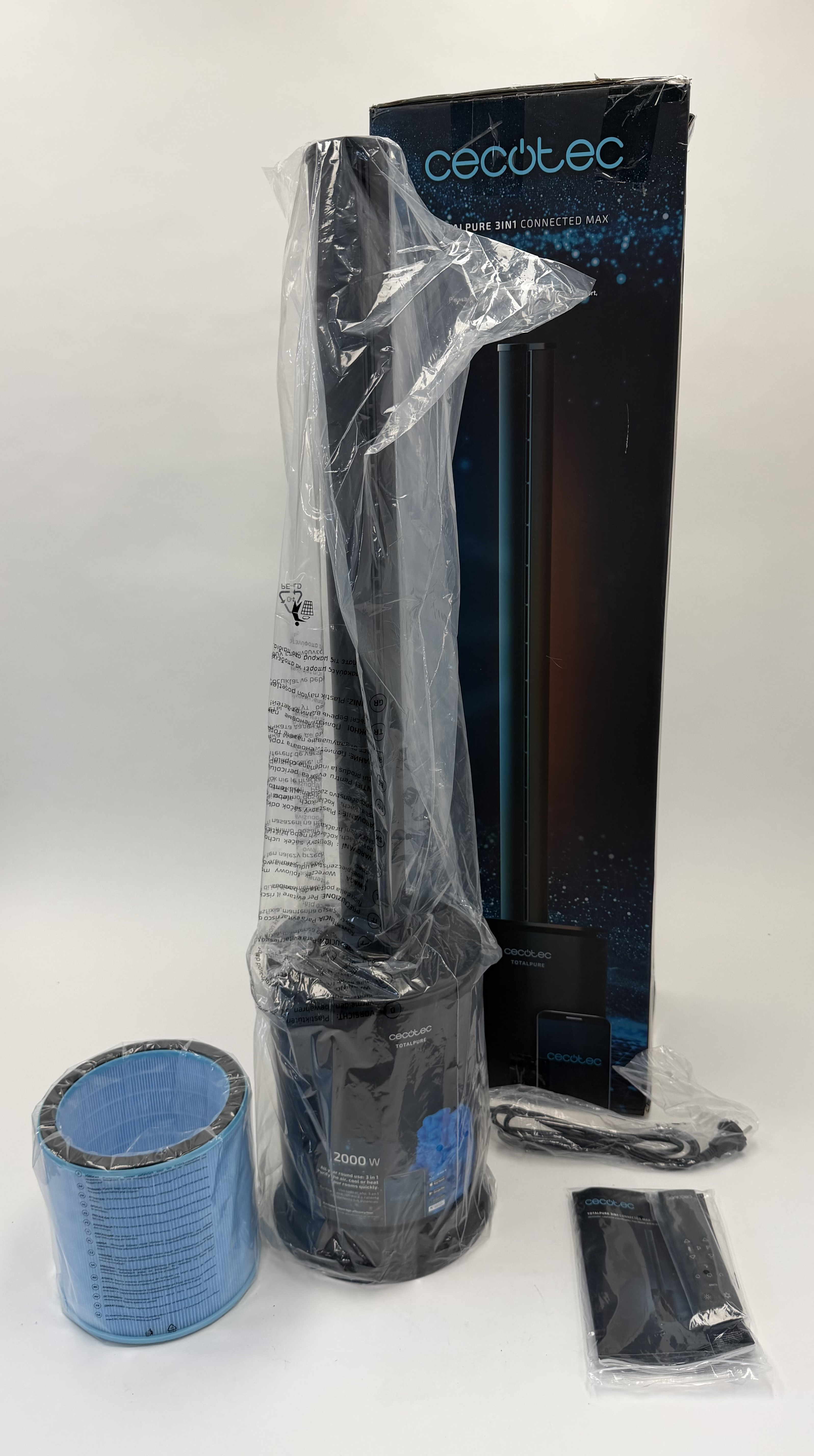 Cecotec TotalPure 3 In1 ventiliatorinis šildytuvas