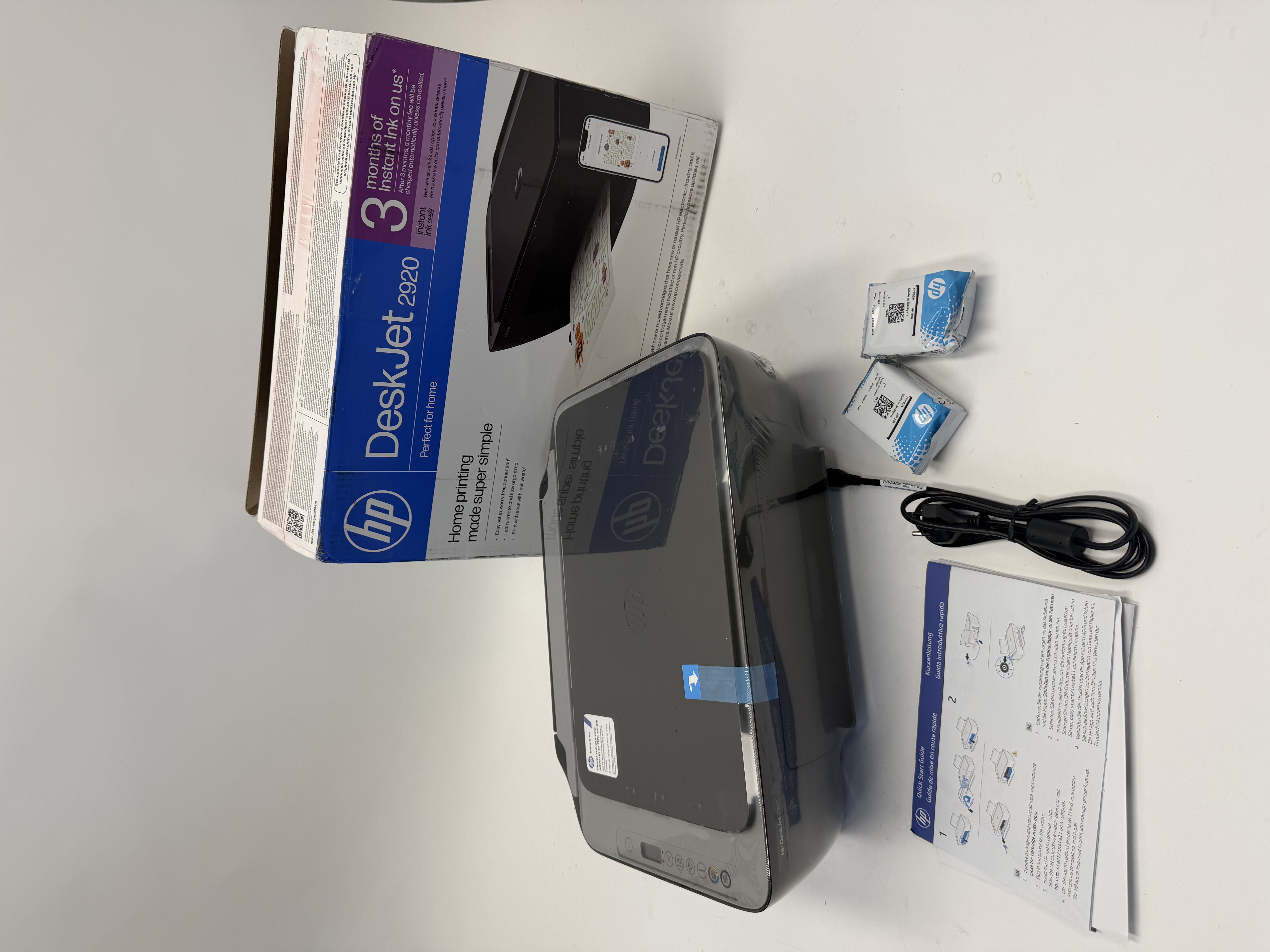 HP DeskJet 2920 daugiafunkcinis spausdintuvas