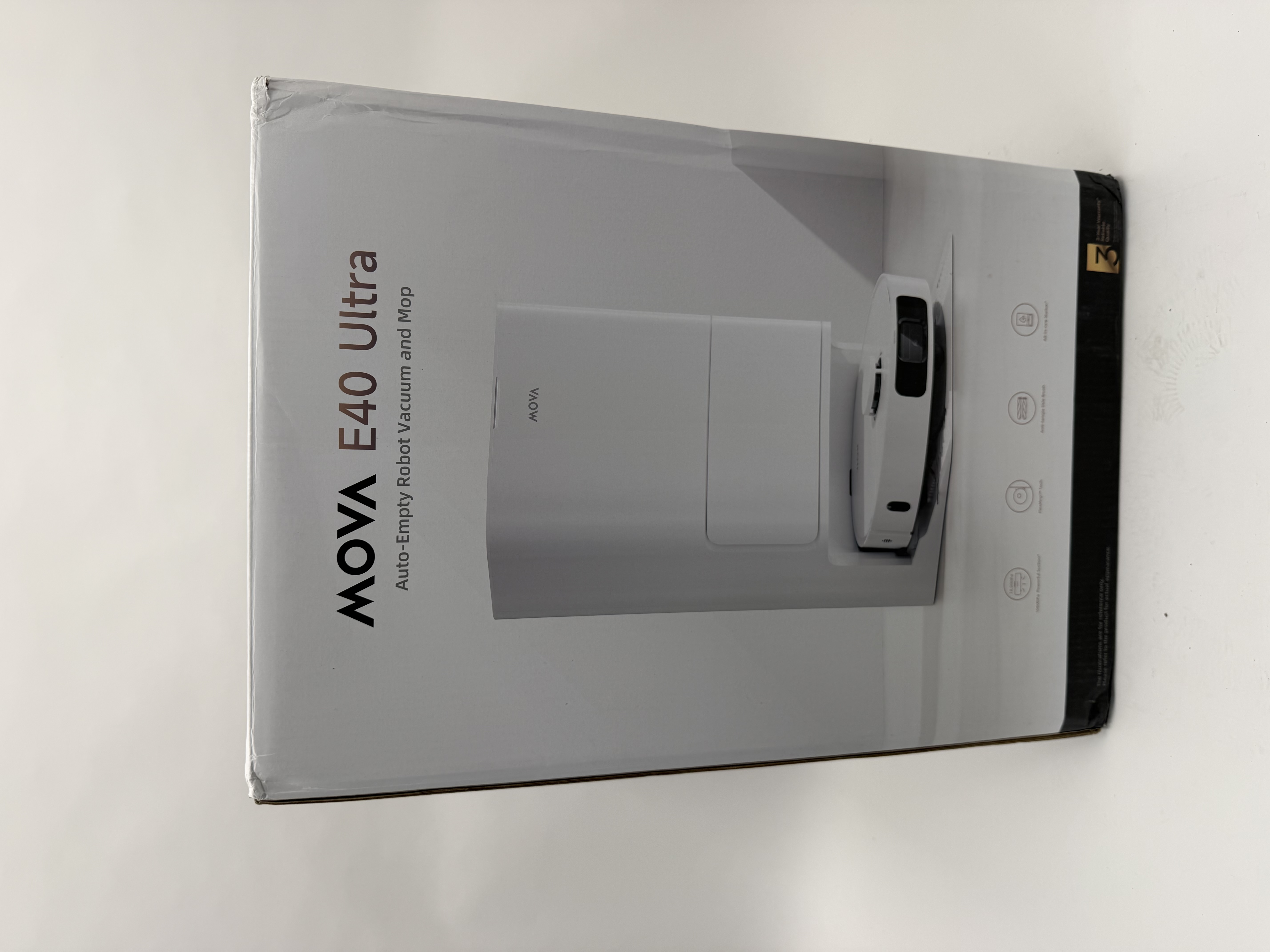 Mova E40 Ultra robotas siurblys
