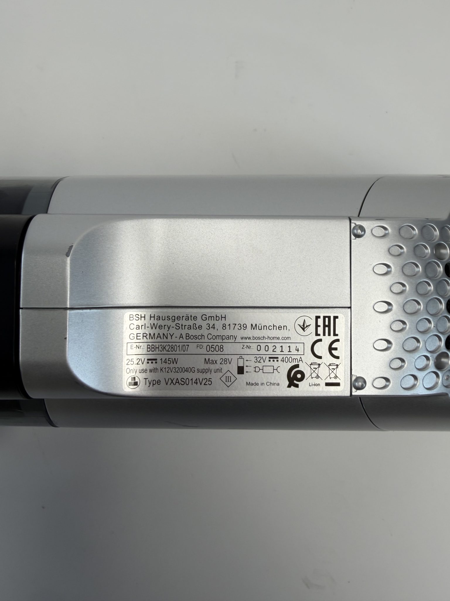 Bosch Flexxo 2in1 Serie 4 belaidis dulkių siurblys