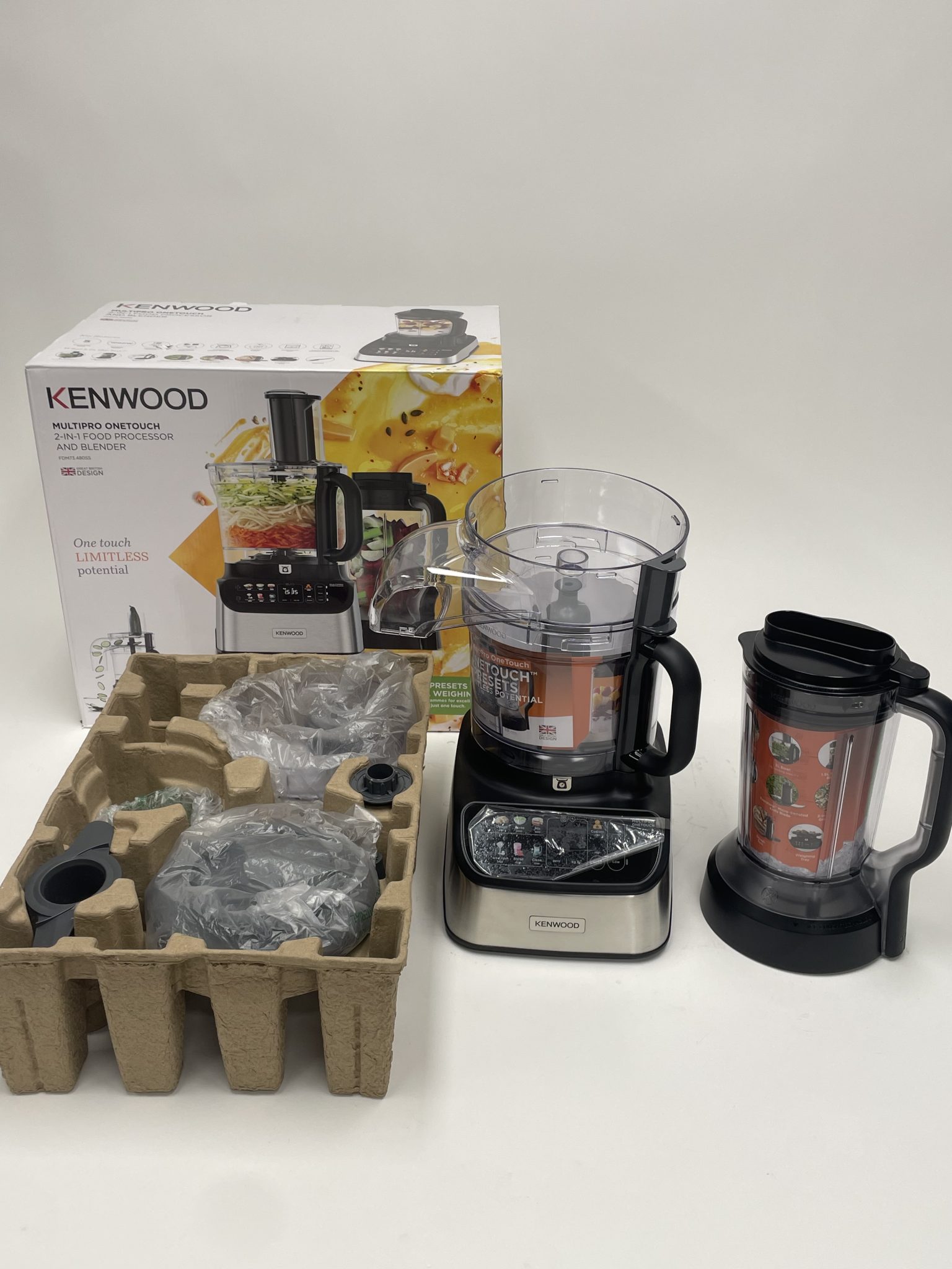KENWOOD multipro onetouch virtuvinis kombainas