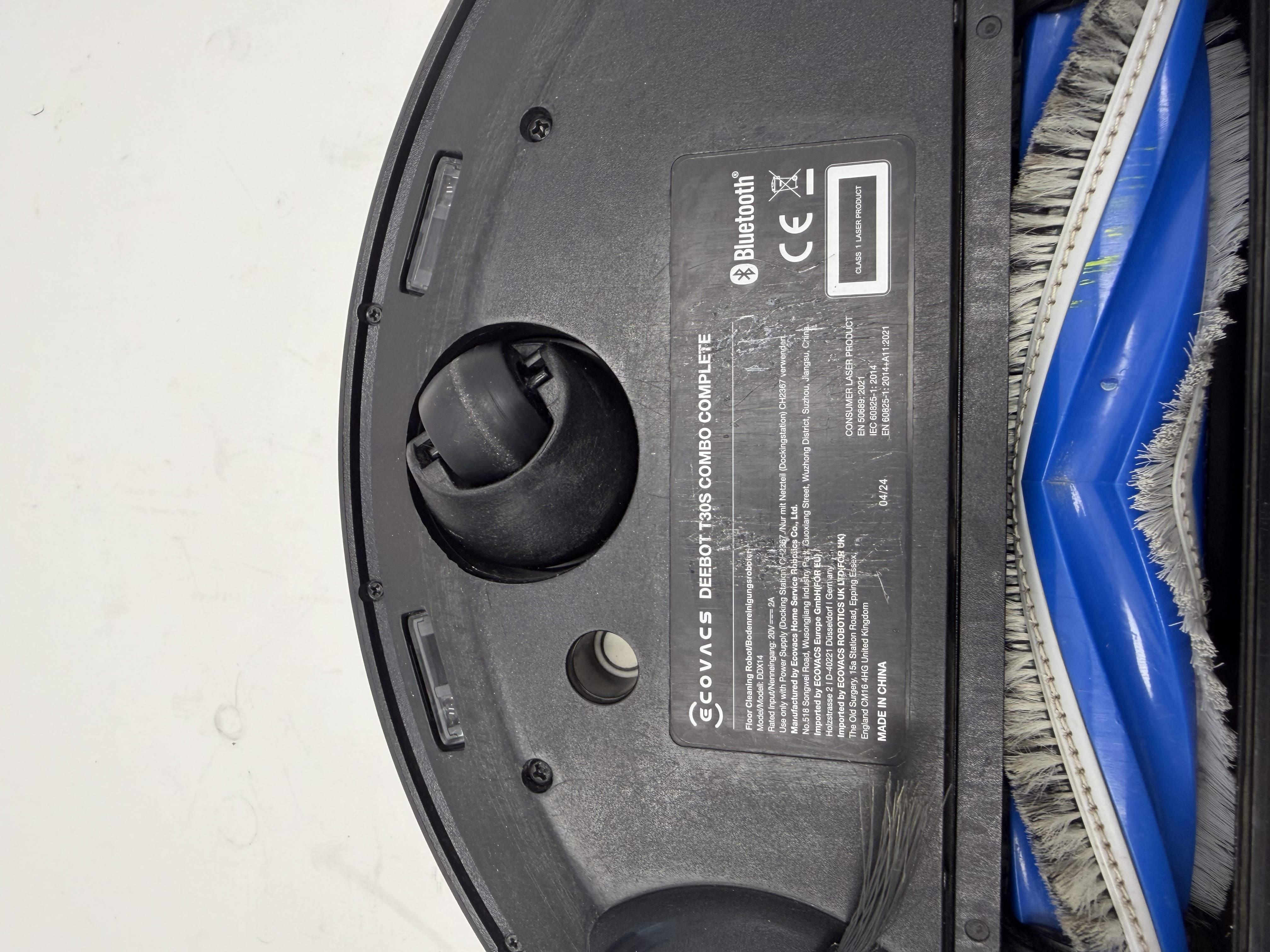 Ecovacs DEEBOT T30S Combo robotas dulkių siurblys
