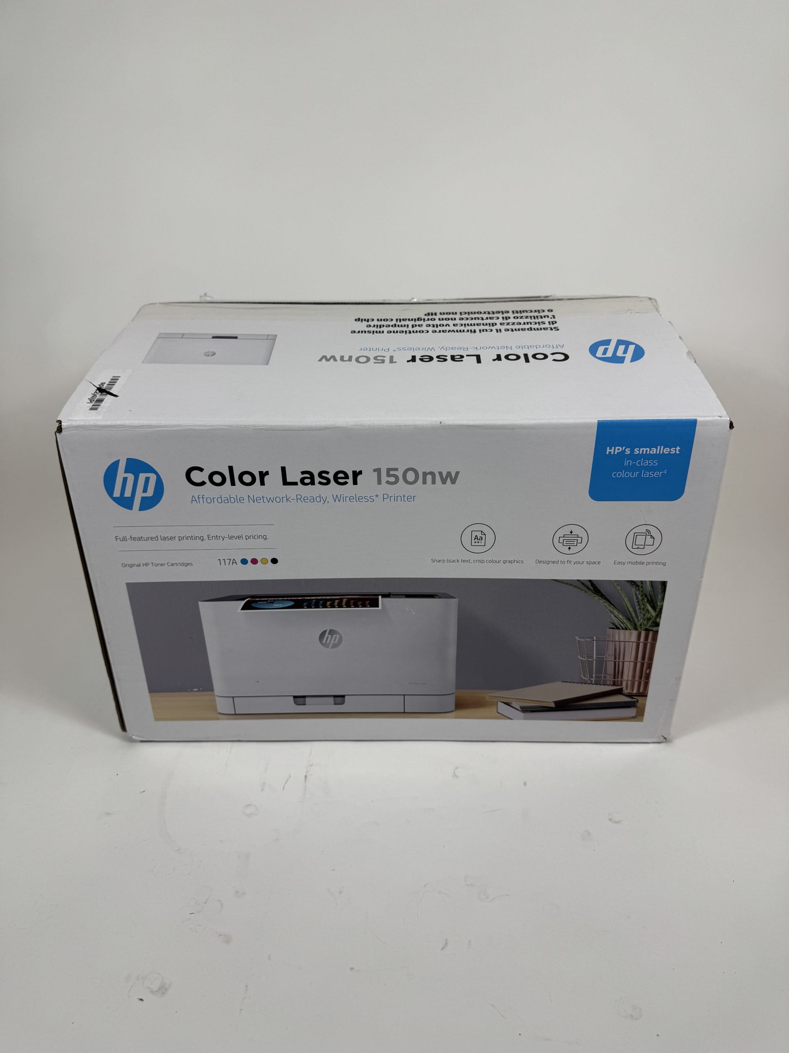 HP Color Laser 150nw spausdintuvas