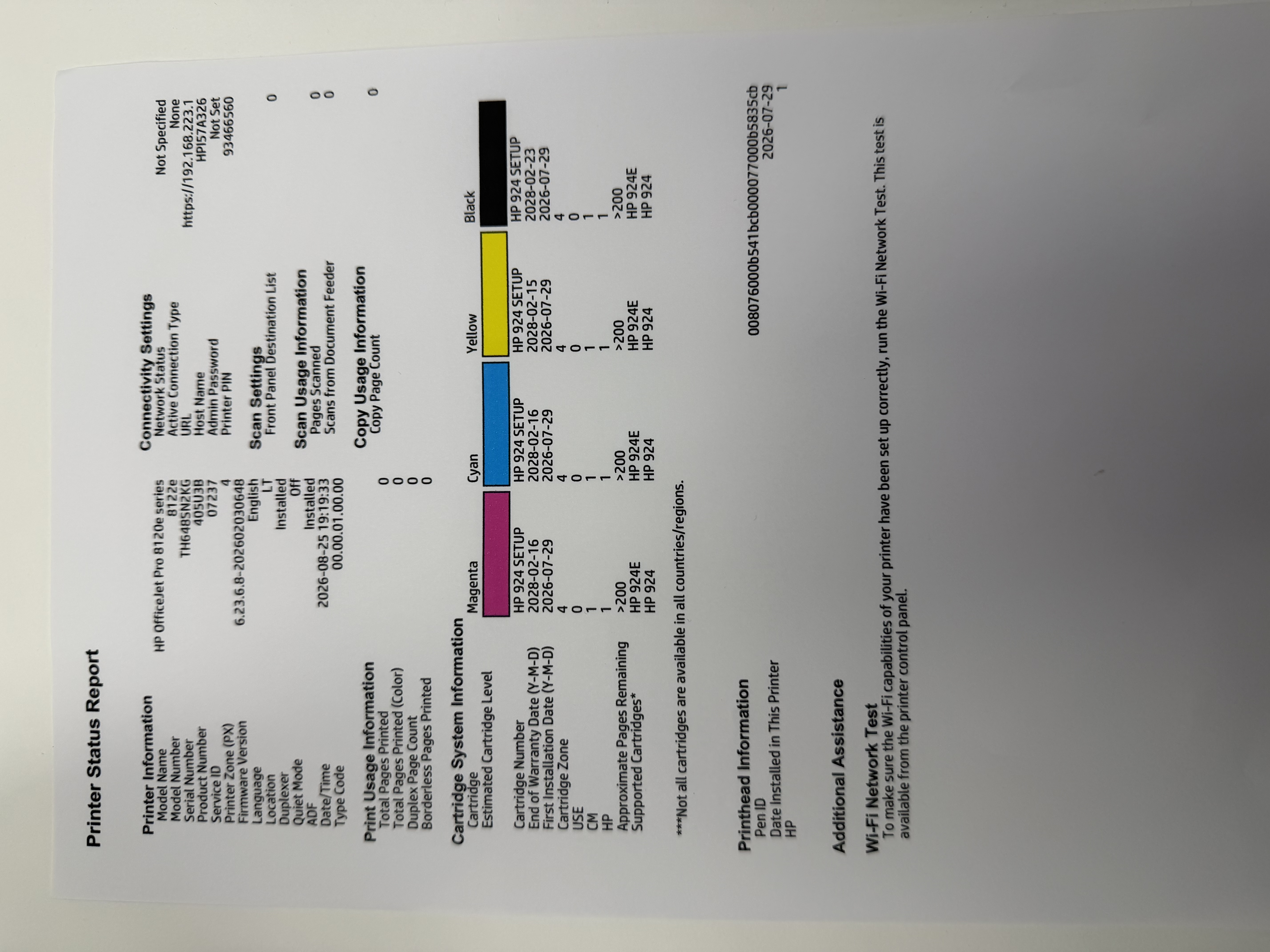 HP OfficeJet Pro daugiafunkcis spausdintuvas