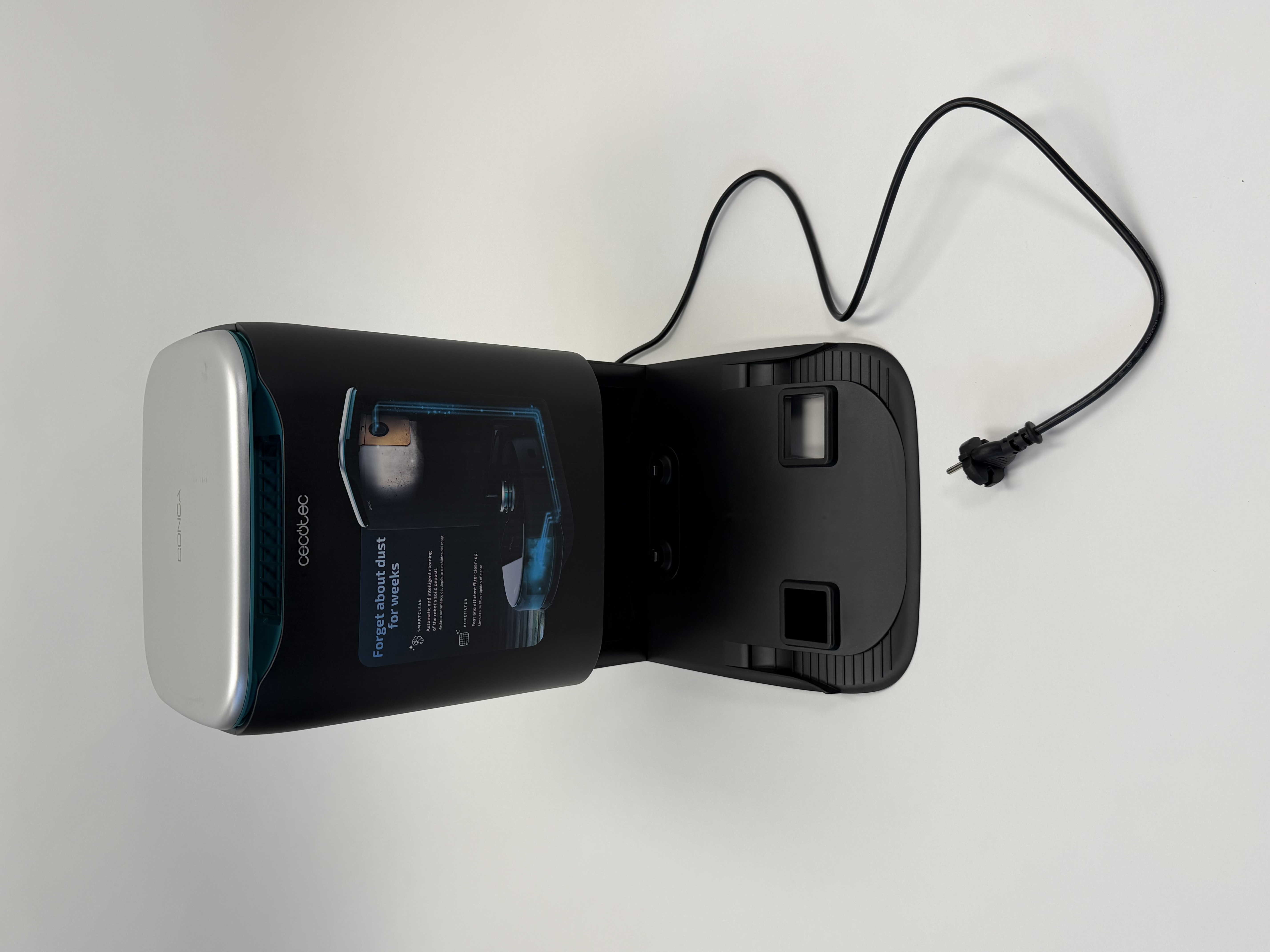Cecotec Conga Home 10000 roboto siurblio ištuštinimo stotis