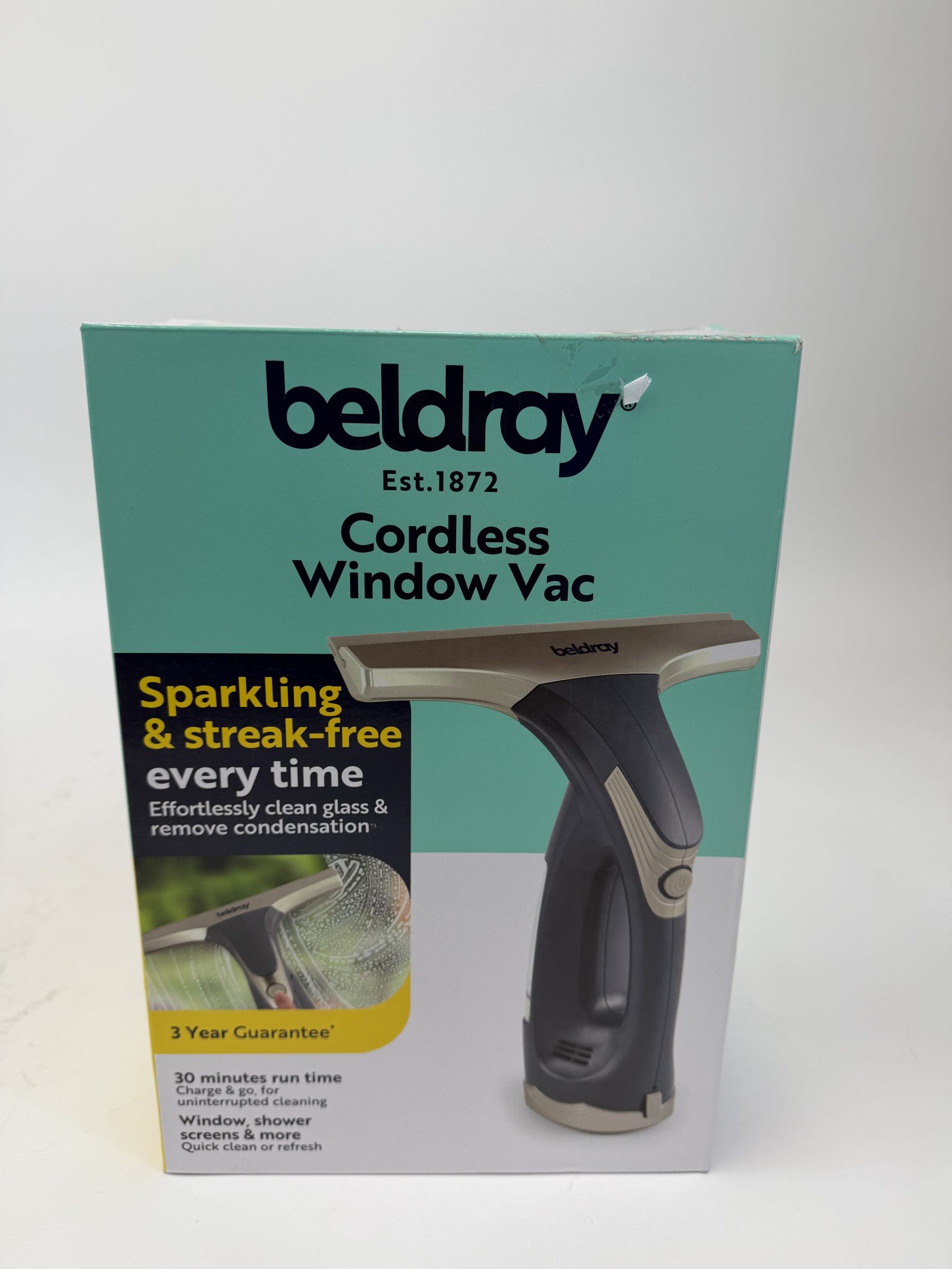 Beldray Titanium belaidis langų valytuvas