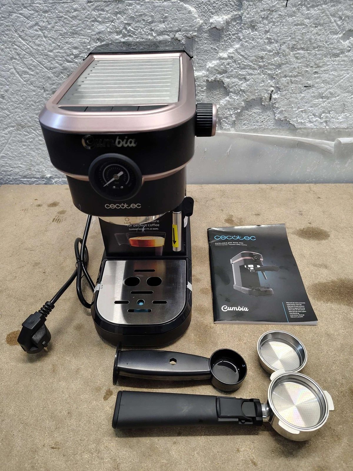 Cecotec espresso aparatas