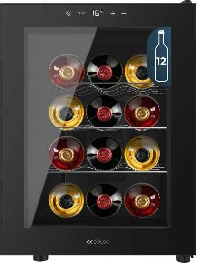Винный холодильник Cecotec Bolero GrandSommelier 1255 CoolCrystal