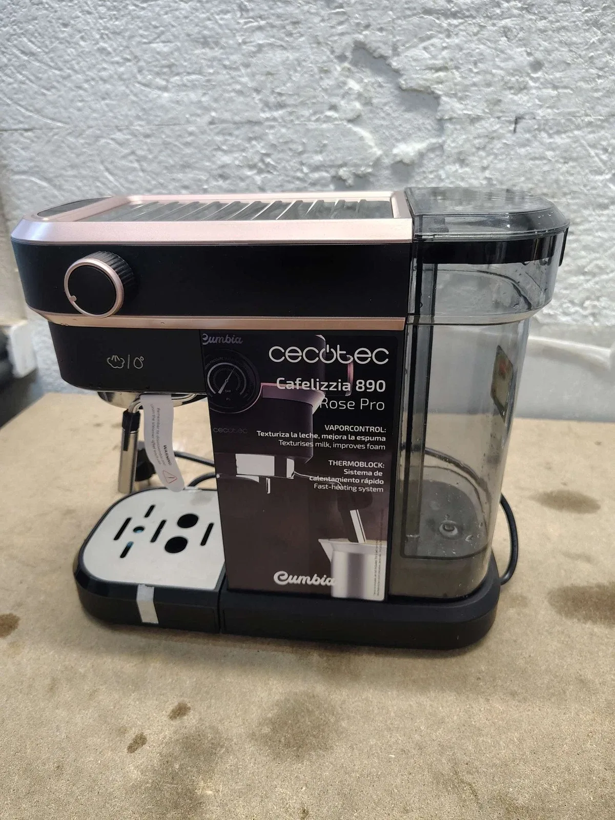 Cecotec espresso aparatas