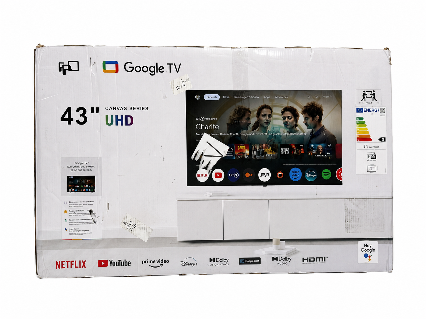 FPD 43" Canvas Series 4K UHD Smart Google TV