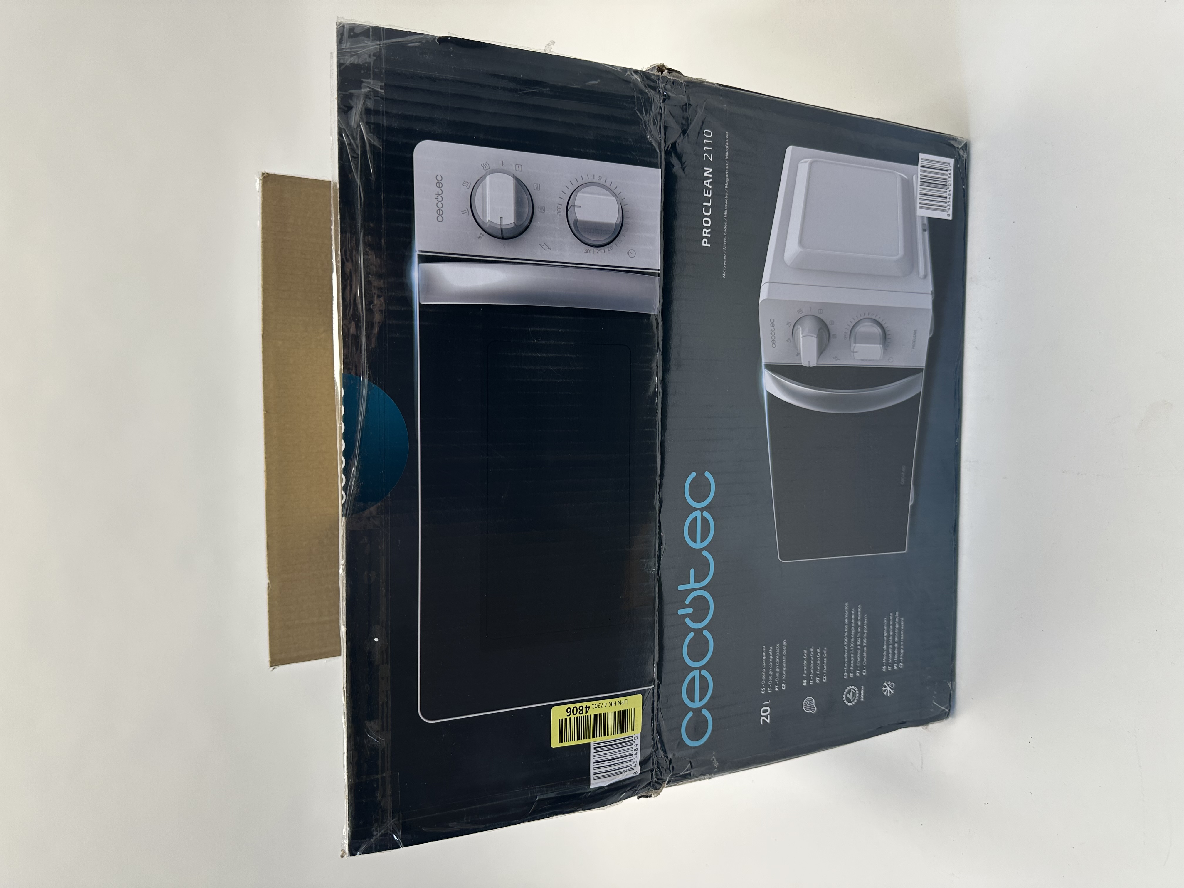 Cecotec ProClean 2110 mikrobangų krosnelė
