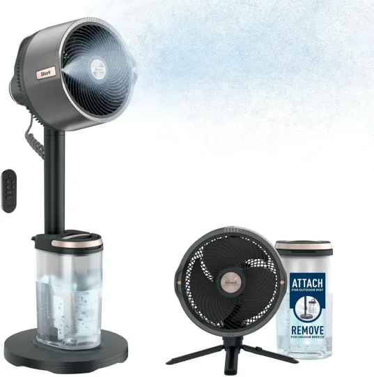 Вентилятор Shark FlexBreeze Pro Mist FA300EU