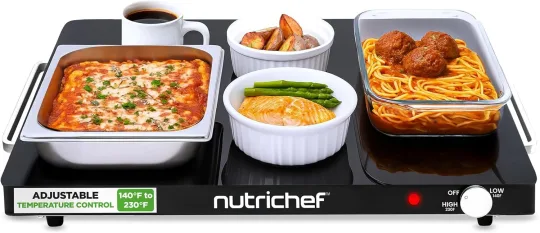 NutriChef maisto šildymo padėklas
