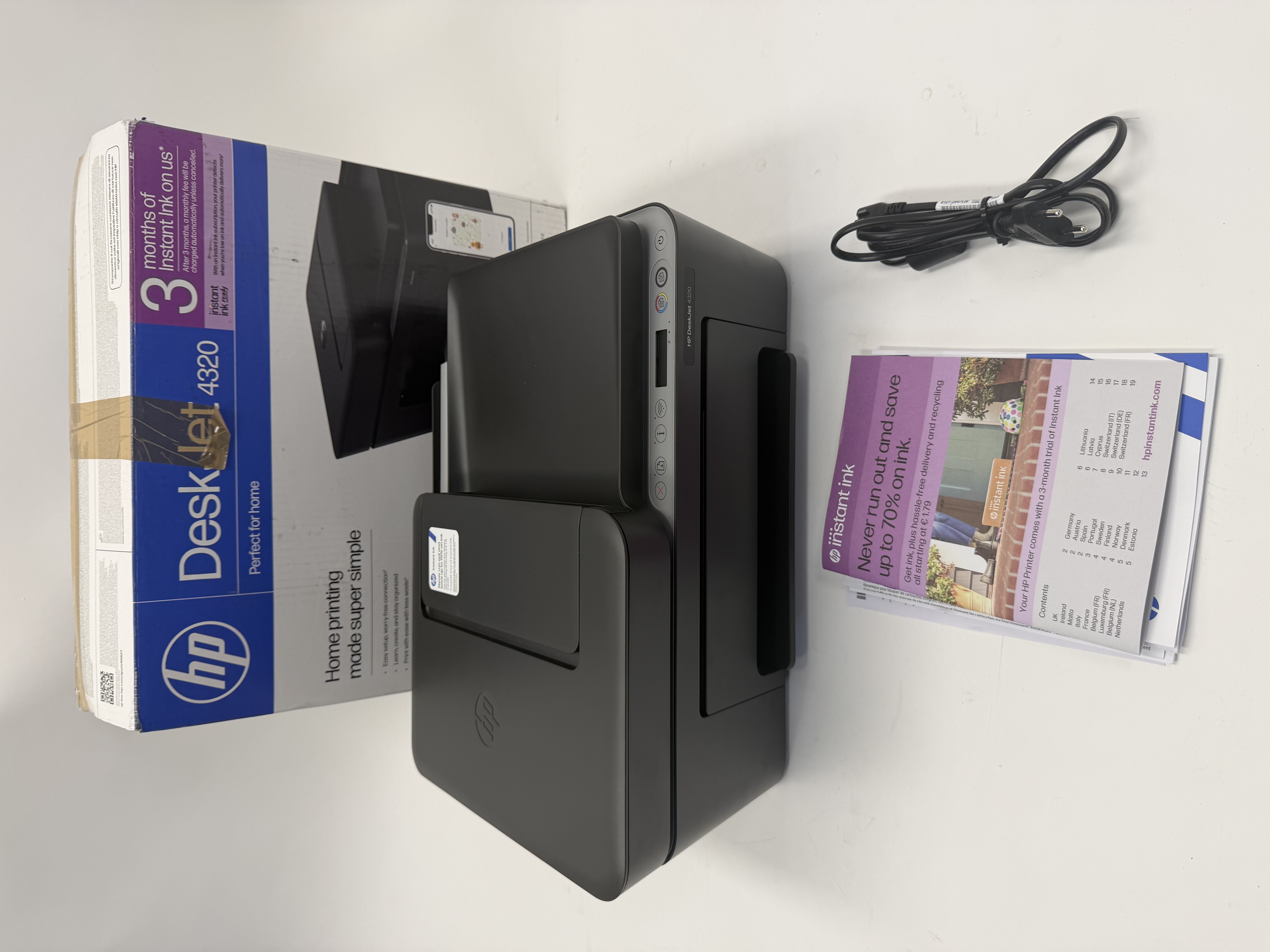 HP DeskJet 4320 Daugiafunkcis spausdintuvas
