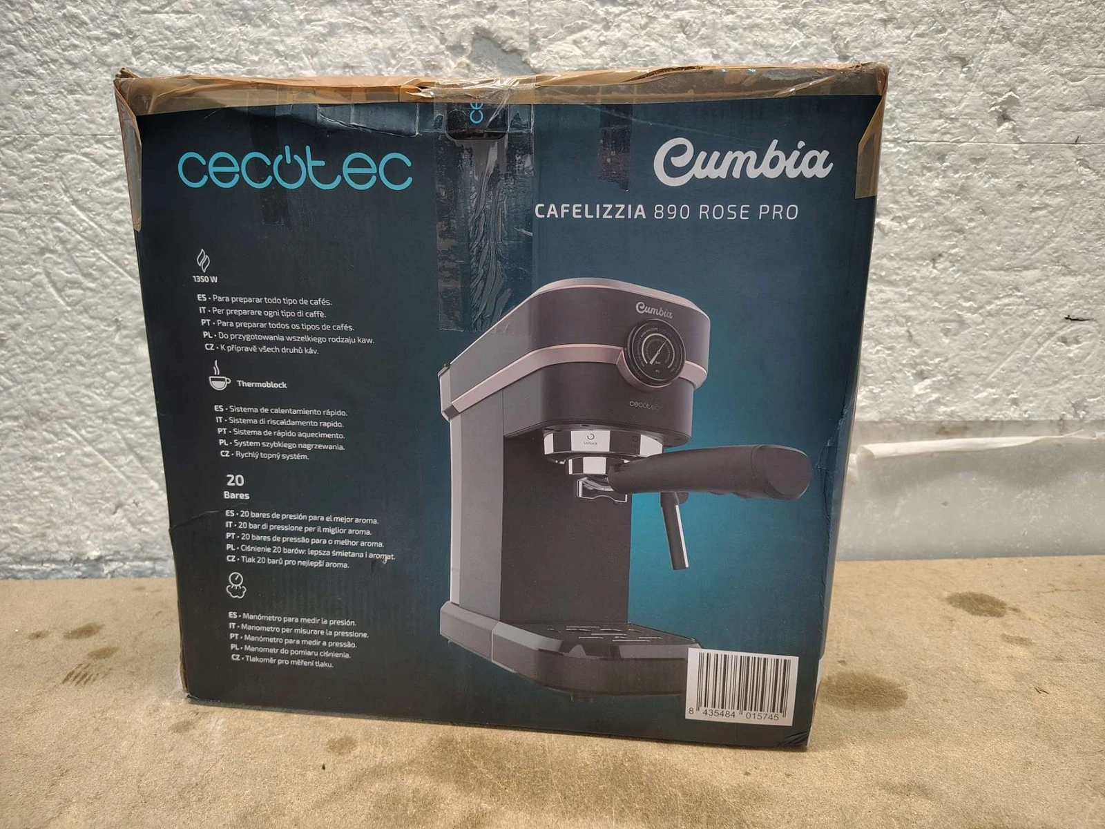 Cecotec espresso aparatas