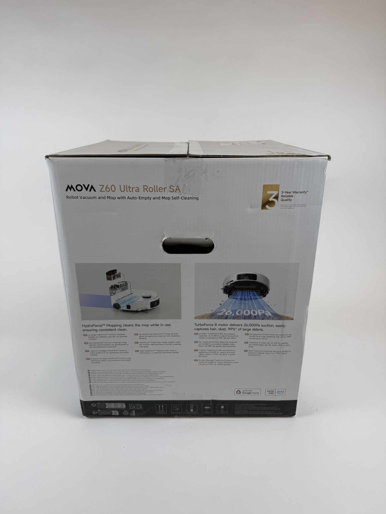 MOVA Z60 Ultra Roller SA robotas siurblys