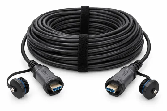 DIGITUS SC-11008048 HDMI 2.0 optinis kabelis, 80 m, 4K