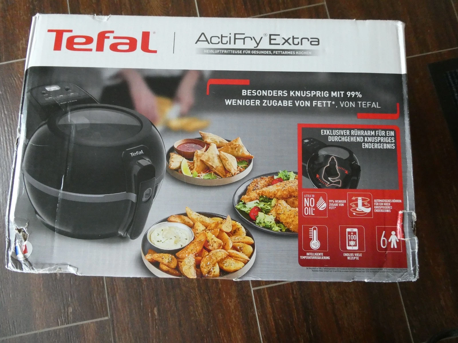 Tefal oro gruzdintuvė