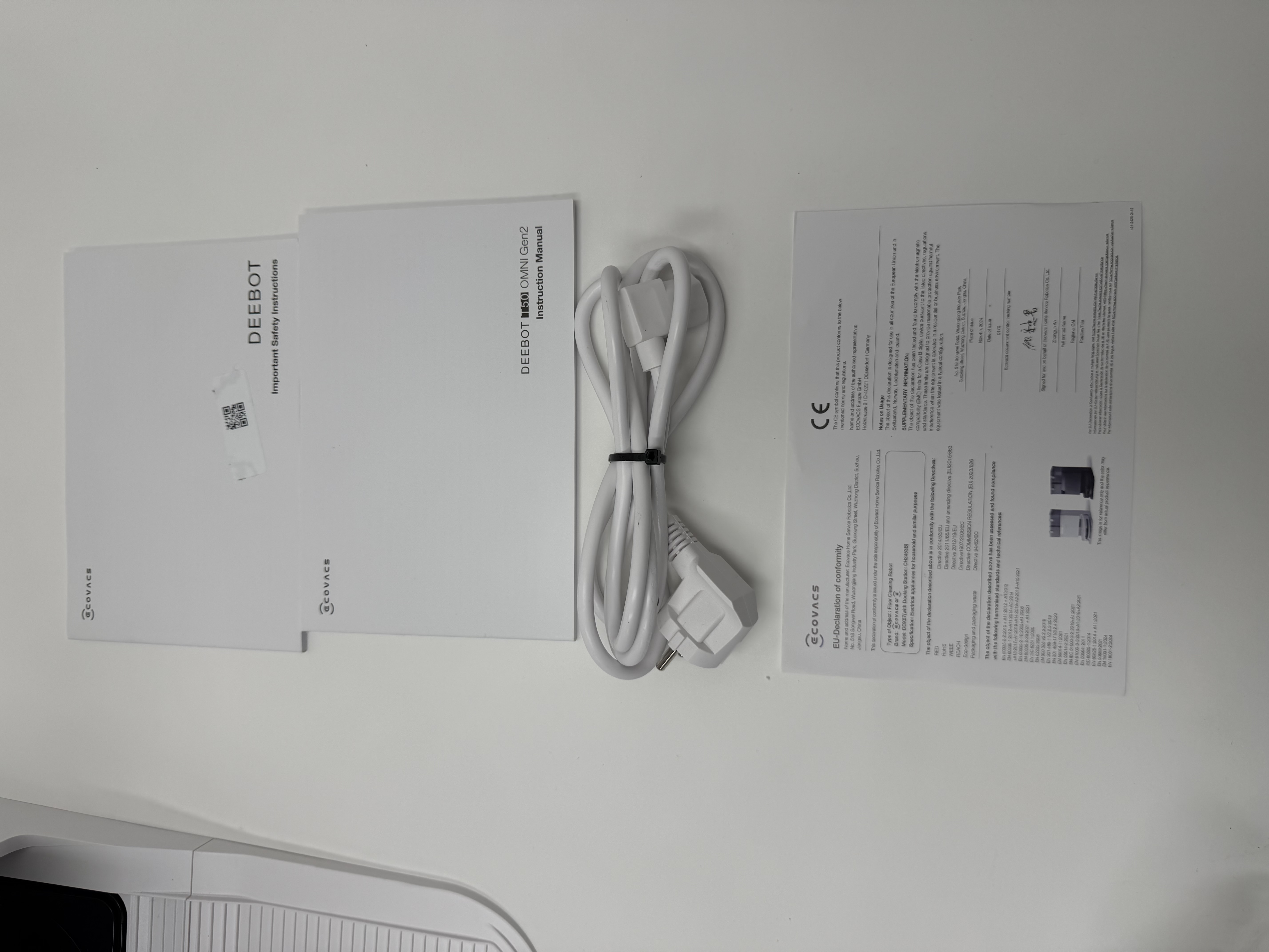 ECOVACS T50 Omni Gen2 robotas siurblys