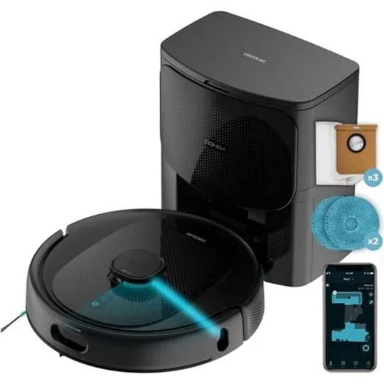 Cecotec Conga 9990 AI Spin Revolution Ultra Power Home robotas siurblys