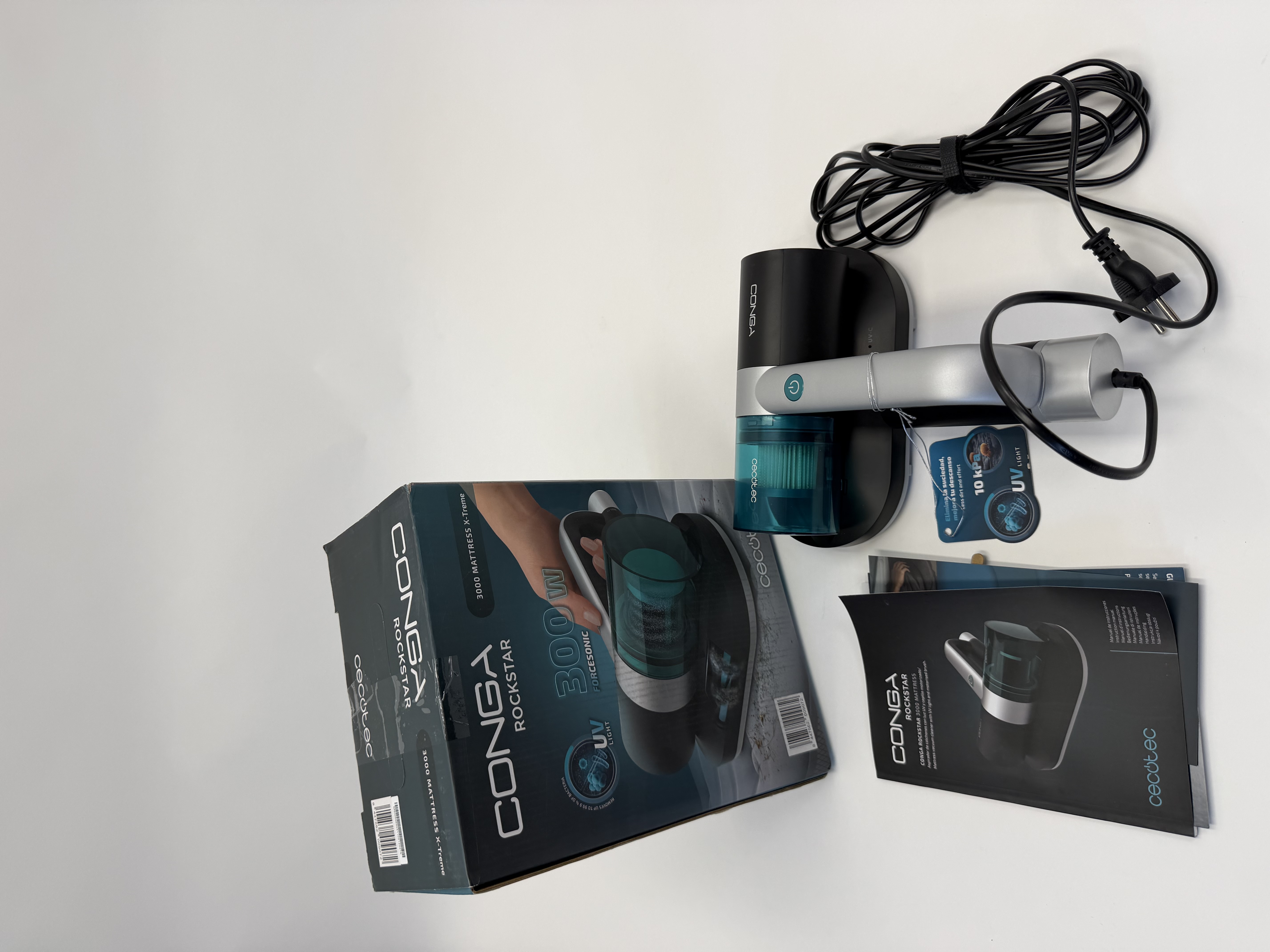 Cecotec rankinis čiužinių ir apmušalų siurblys