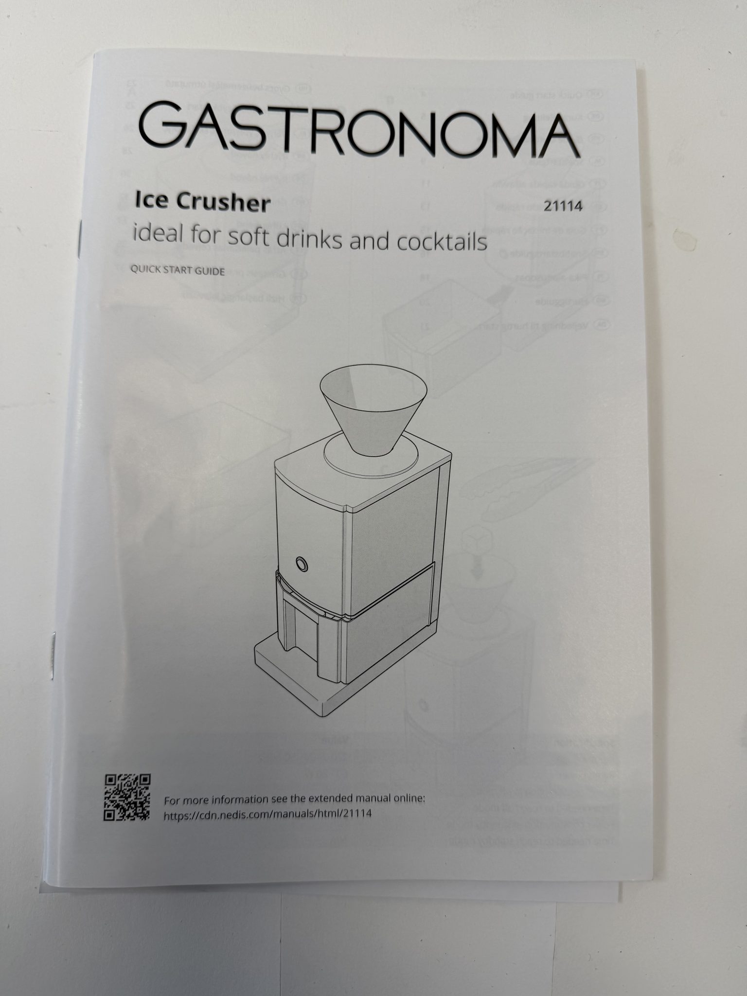 Gastronoma ledo trupintuvas