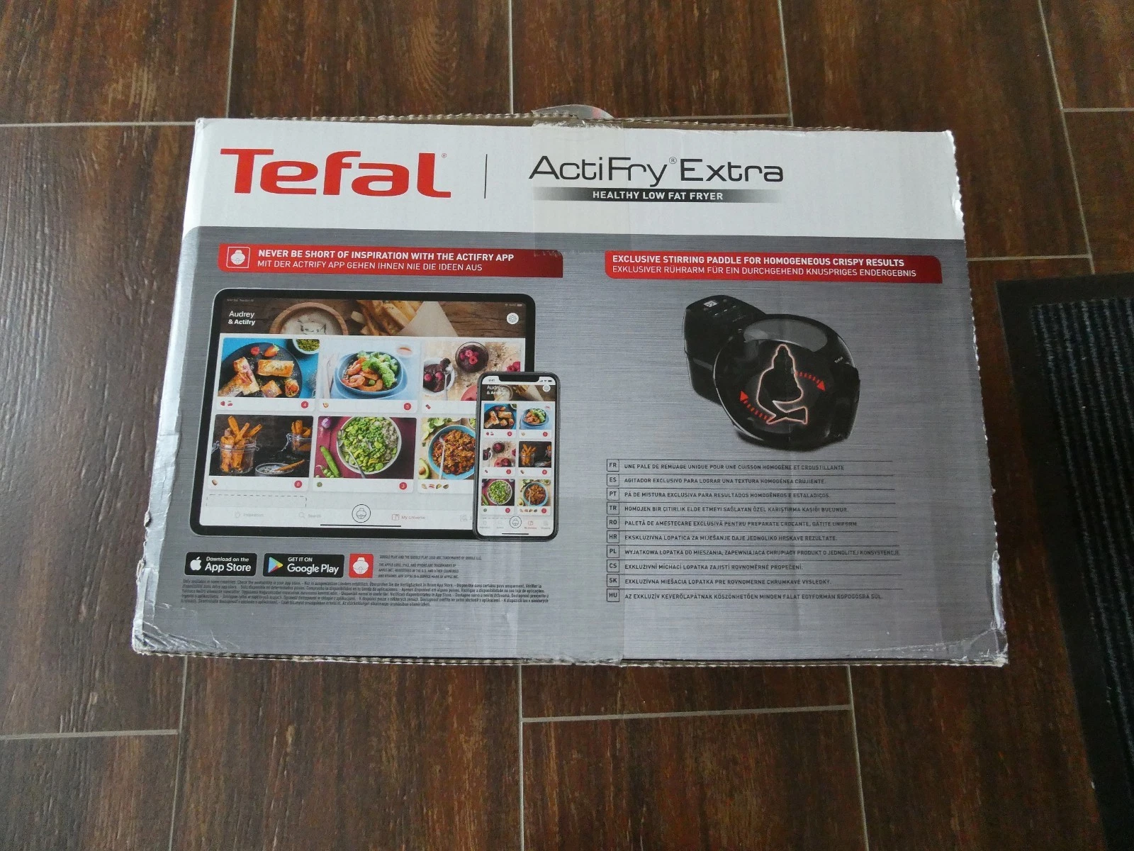 Tefal oro gruzdintuvė