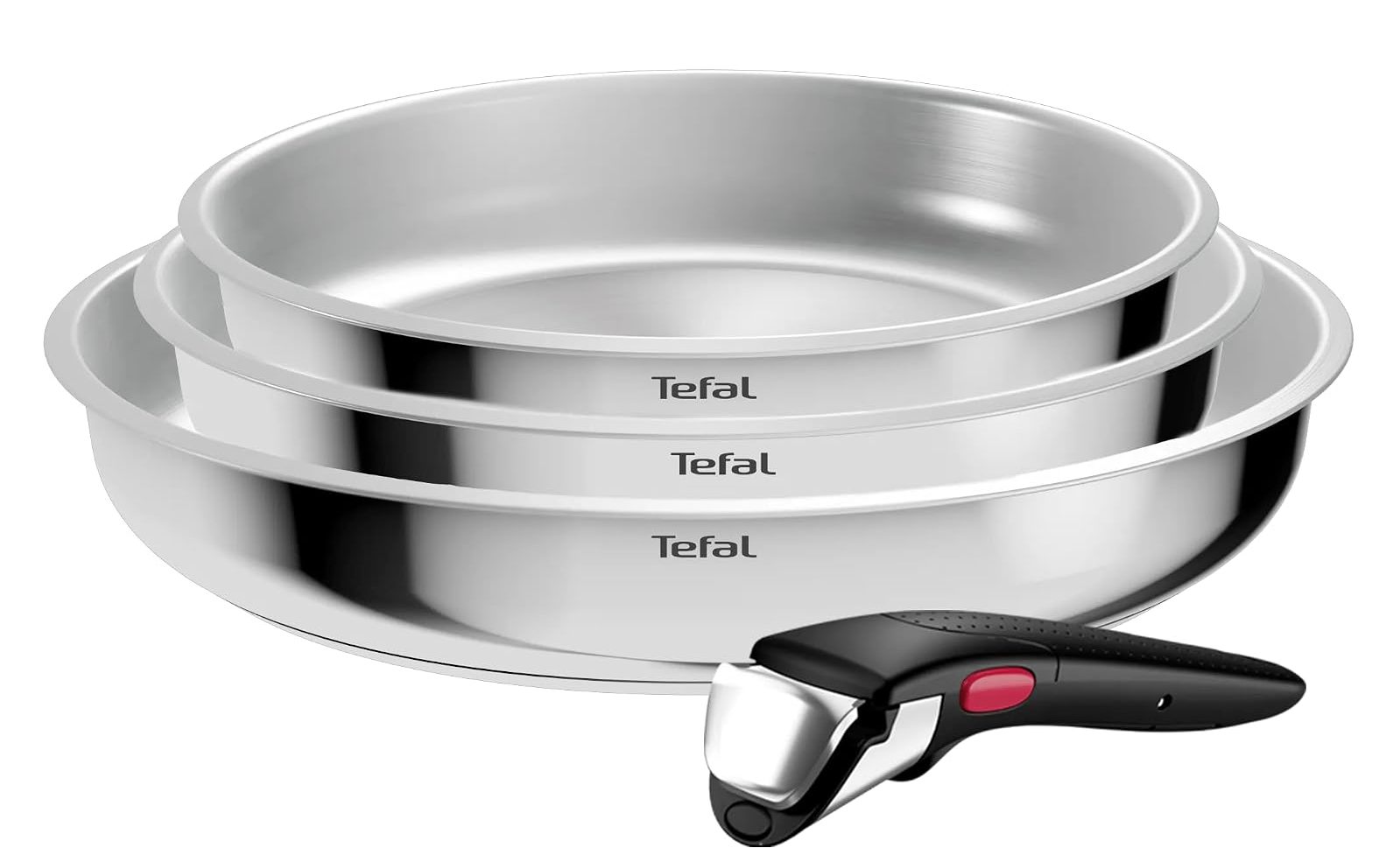 Tefal Ingenio Comfort Max 4 dalių keptuvių rinkinys L968S434