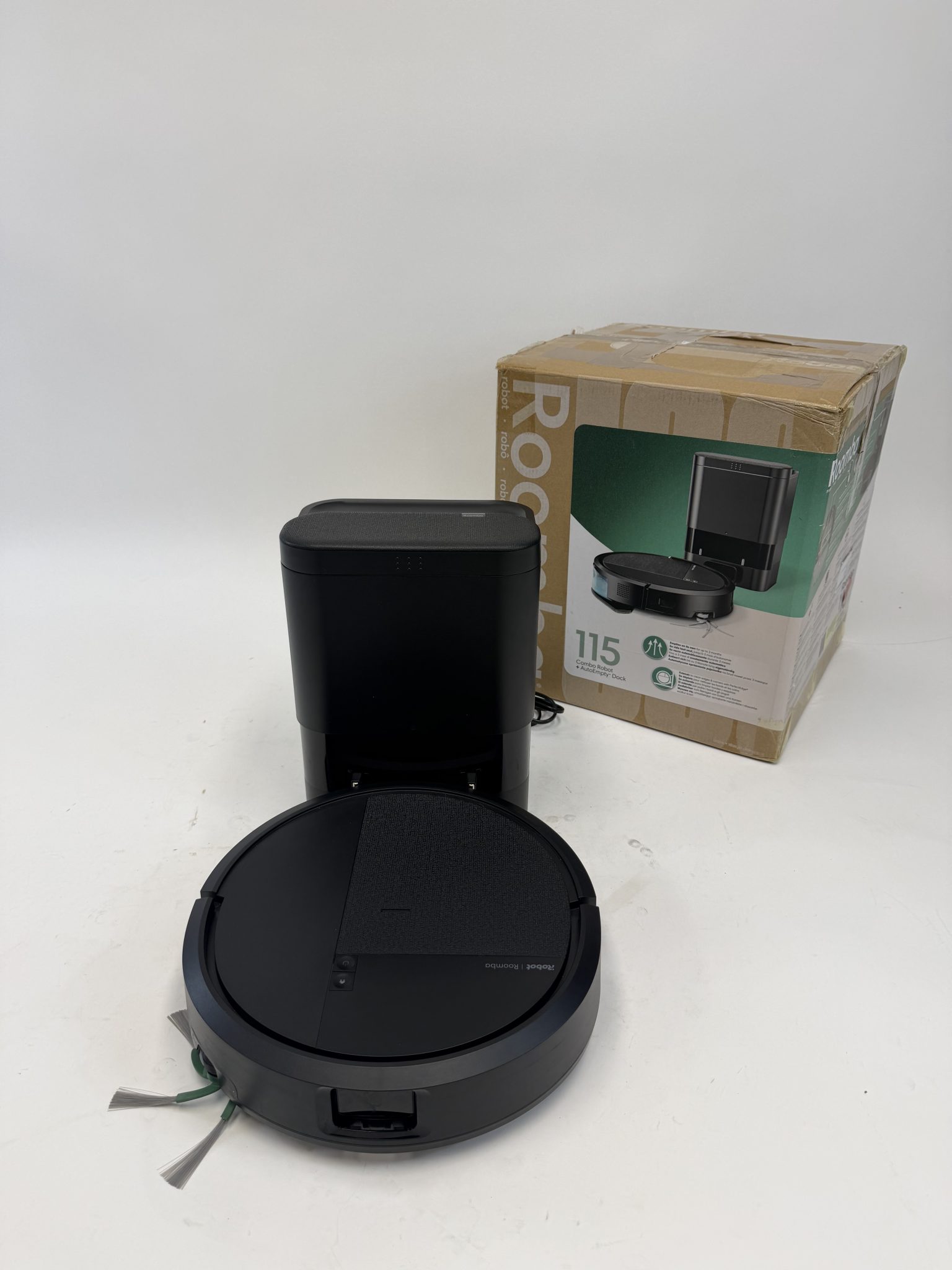 iRobot Roomba 115 Combo+ AutoEmpty robotas siurblys-plovėjas 2-in-1