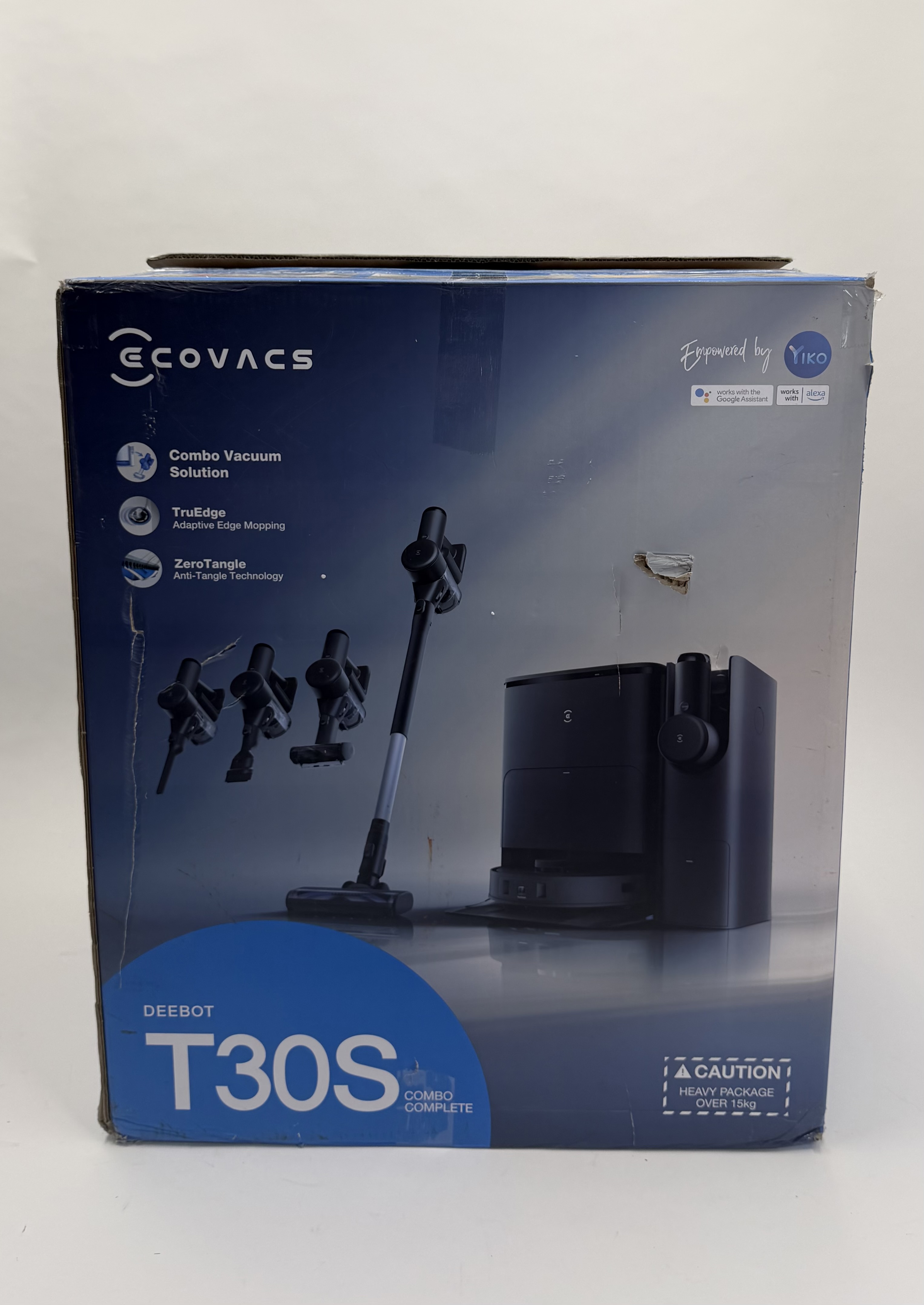 Ecovacs DEEBOT T30S Combo robotas dulkių siurblys