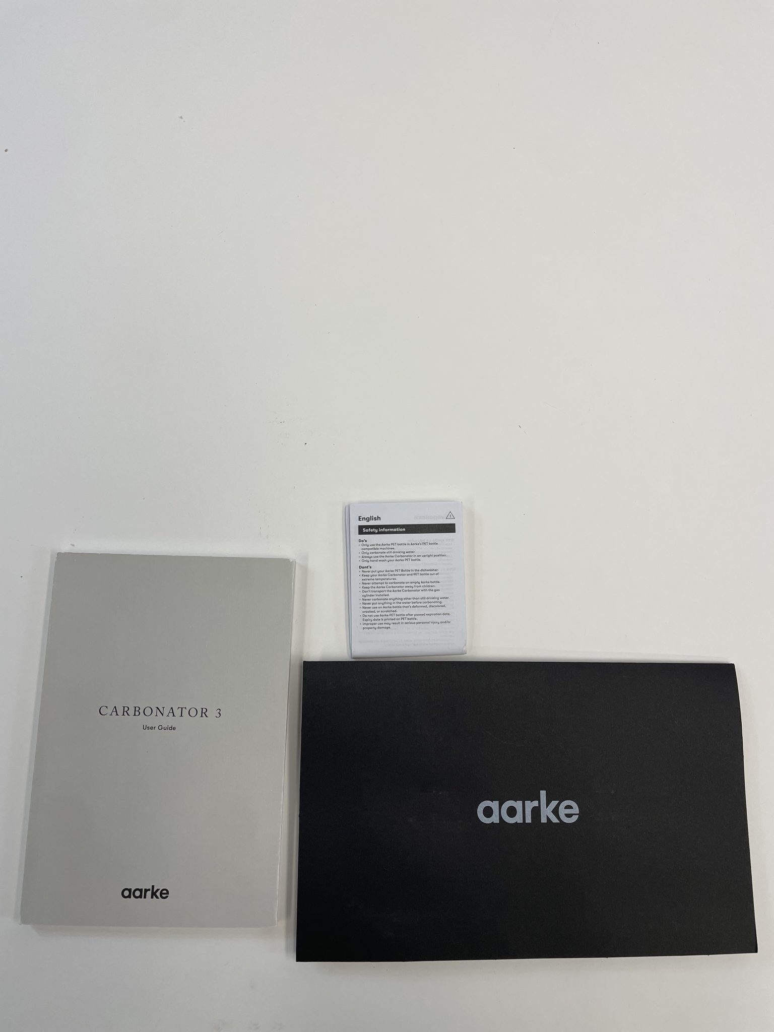 Aarke Carbonator 3 vandens gazatorius