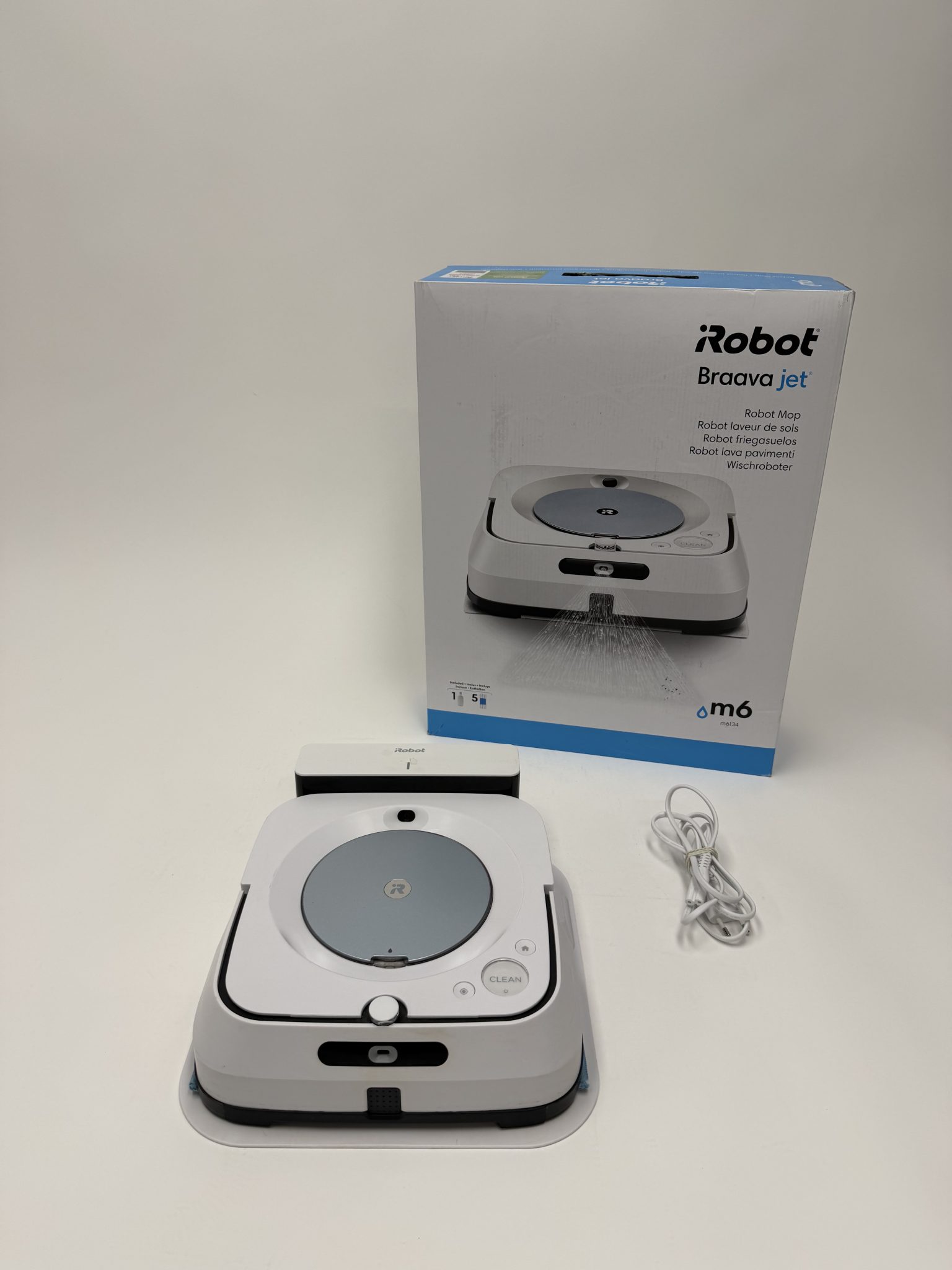 iRobot Braava Jet m6 grindų plovimo robotas