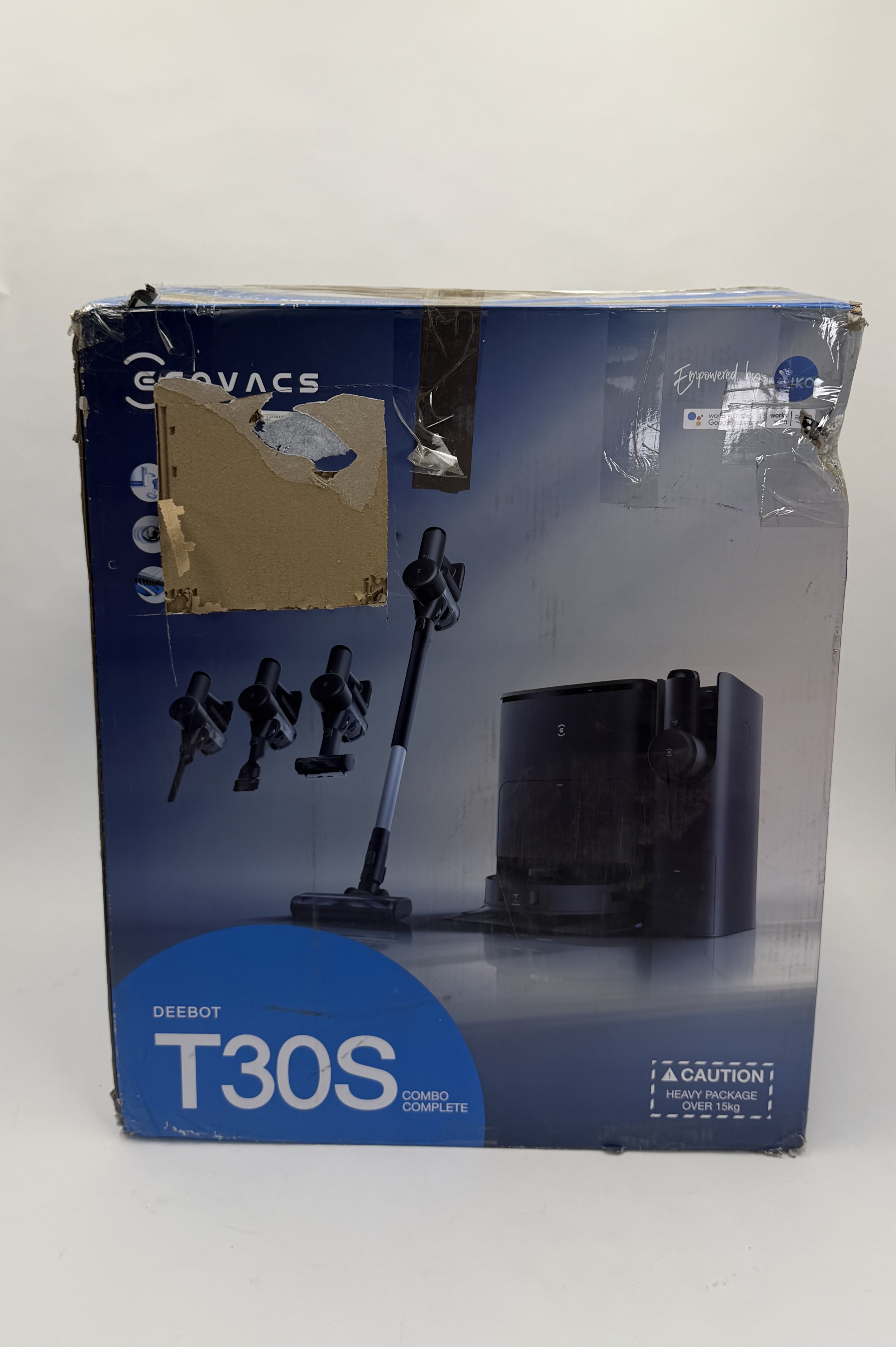 Ecovacs DEEBOT T30S Combo robotas dulkių siurblys
