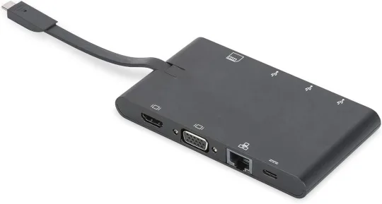 Digitus USB-C dokavimo stotelė 9-PORT