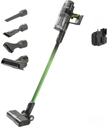 Greenworks belaidis vertikalus dulkių siurblys