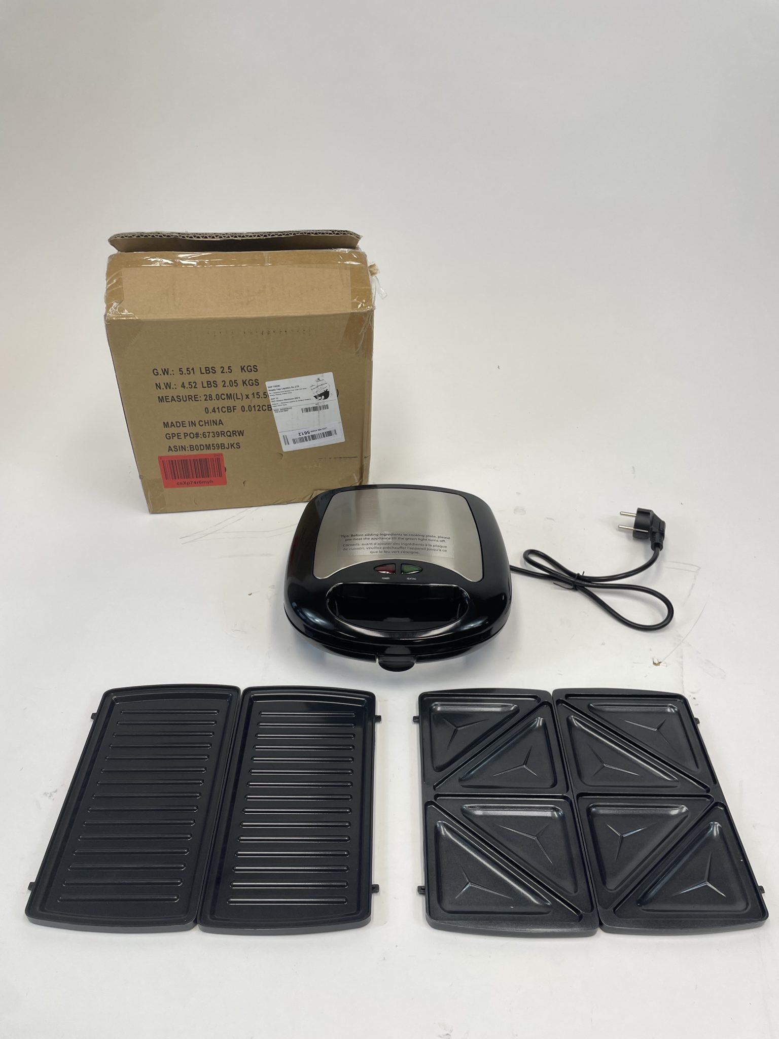 Amazon Basics sumuštinių keptuvė
