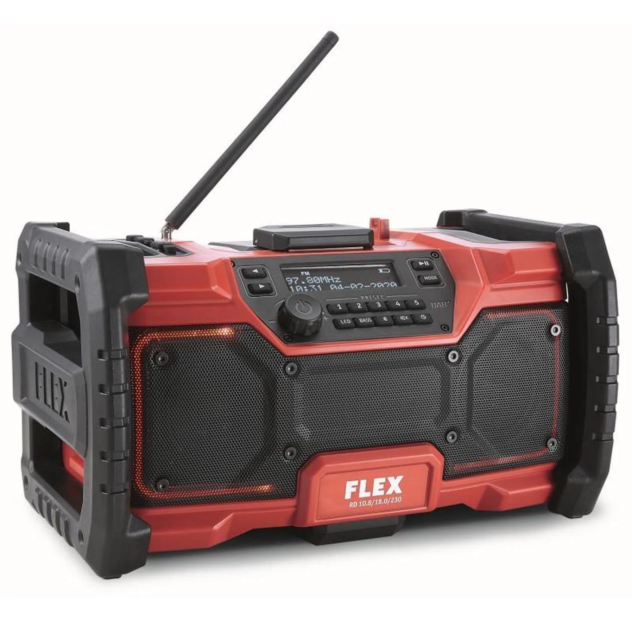 Radijas FLEX RD 10,8/18,0/230, 10.8 V