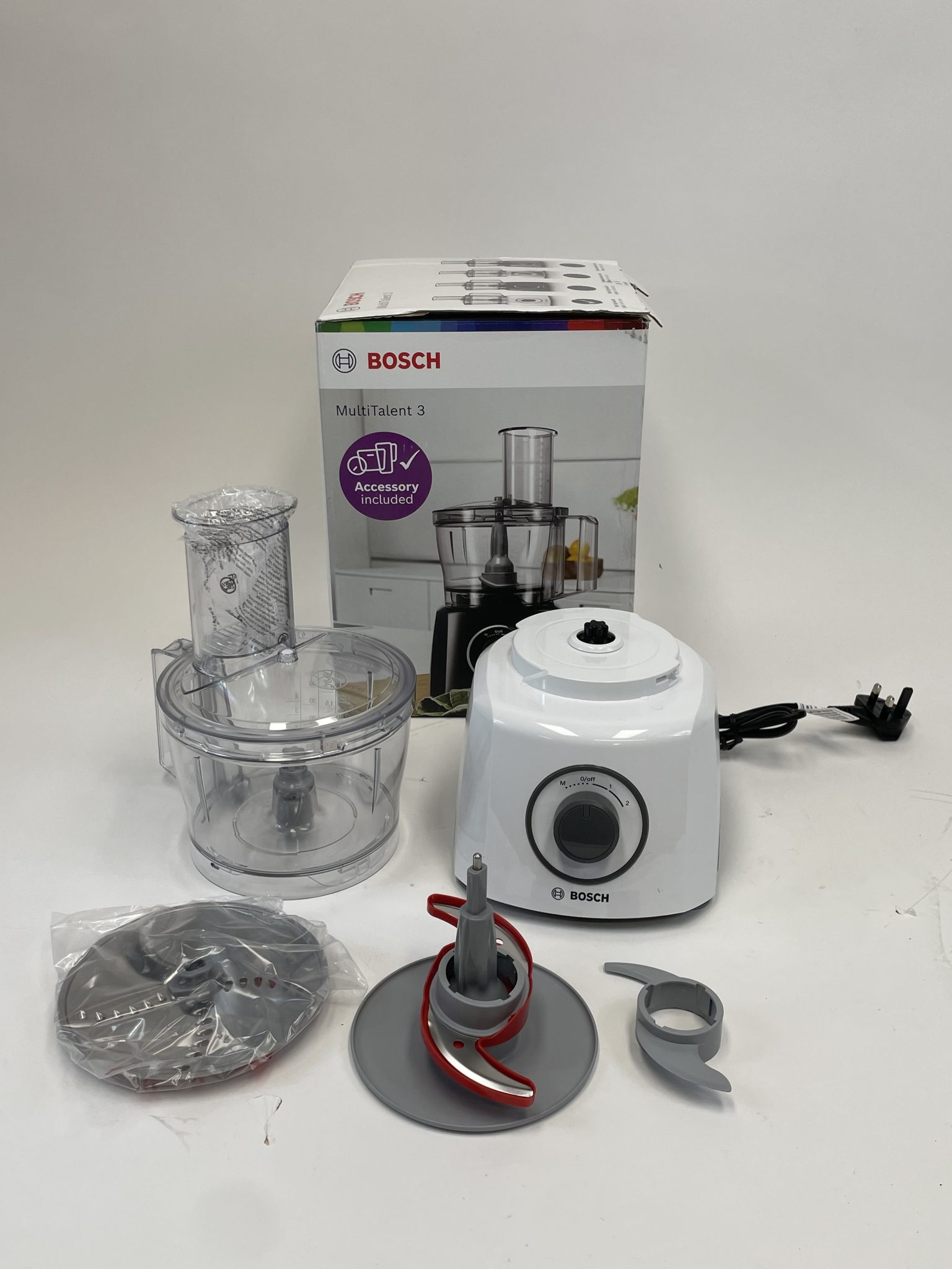 Bosch MCM3100WGB MultiTalent 3 virtuvinis kombainas